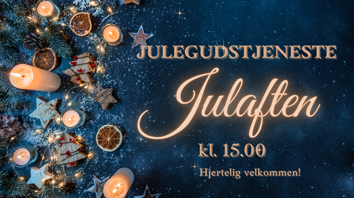 Julegudstjeneste julaften kl 15.00