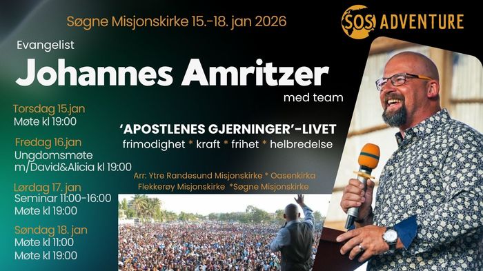 Stor møtehelg med Johannes Amritzer m/team