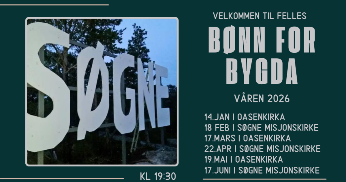 Felles bønn for bygda vår 26