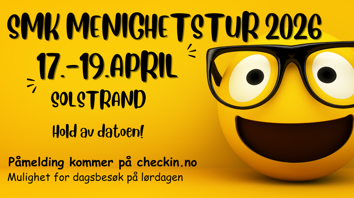 Menighetstur 17.-19. april