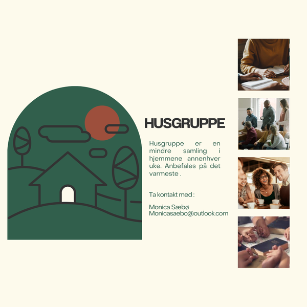 Bli med i husgruppe