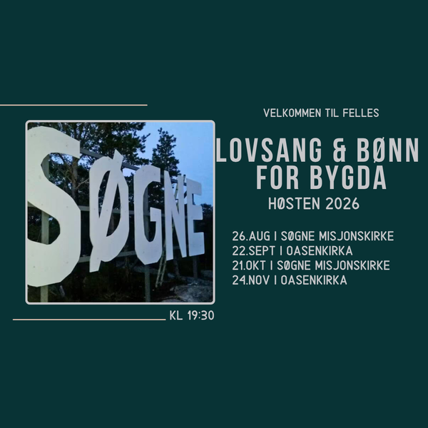 Lovsang og bønn for bygda