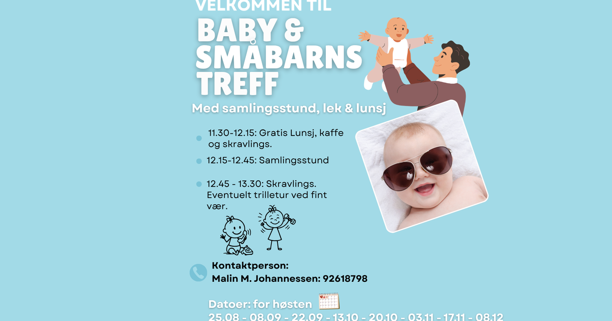 Baby- og småbarnstreff