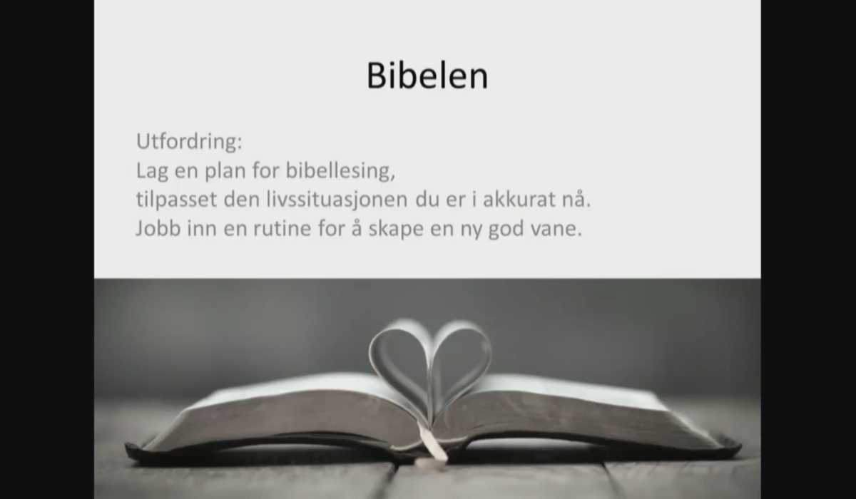 Gode vaner- Bibel