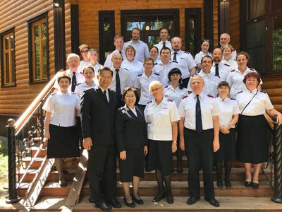 Духовное общение офицеров, кадетов и лидеров Армии Спасения в России