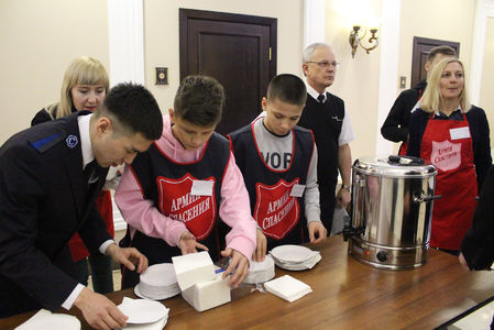 Christmas and New Year in the Salvation Army in Russia
