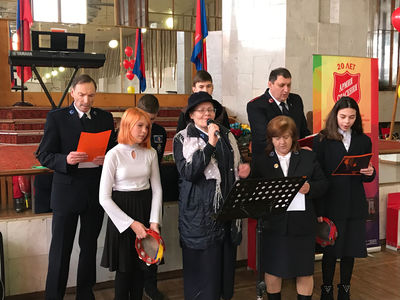 The Salvation Army in Simferopol celebrates 20 years of ministry