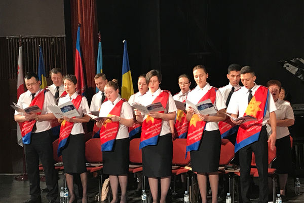 Cadets of Messengers of Compassion session 2018-109  were commissioned as officers of The Salvation Army