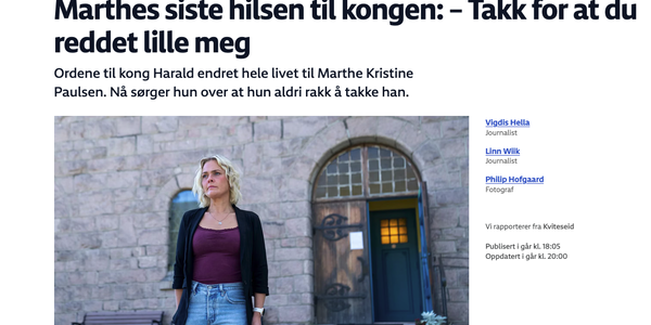 Det var ikke din skyld