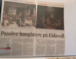 Passive Haugianere på Eidsvoll - artikkel Dagen 22.03.14