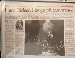 Hans Nielsen Hauge på sunnmøre
