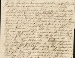 1804  Sognepræst Lund Innberetning om Hans Nielsen Hauge.    Huusebøe  
