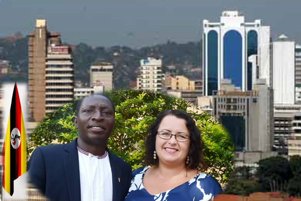 Randi and Robert in Uganda