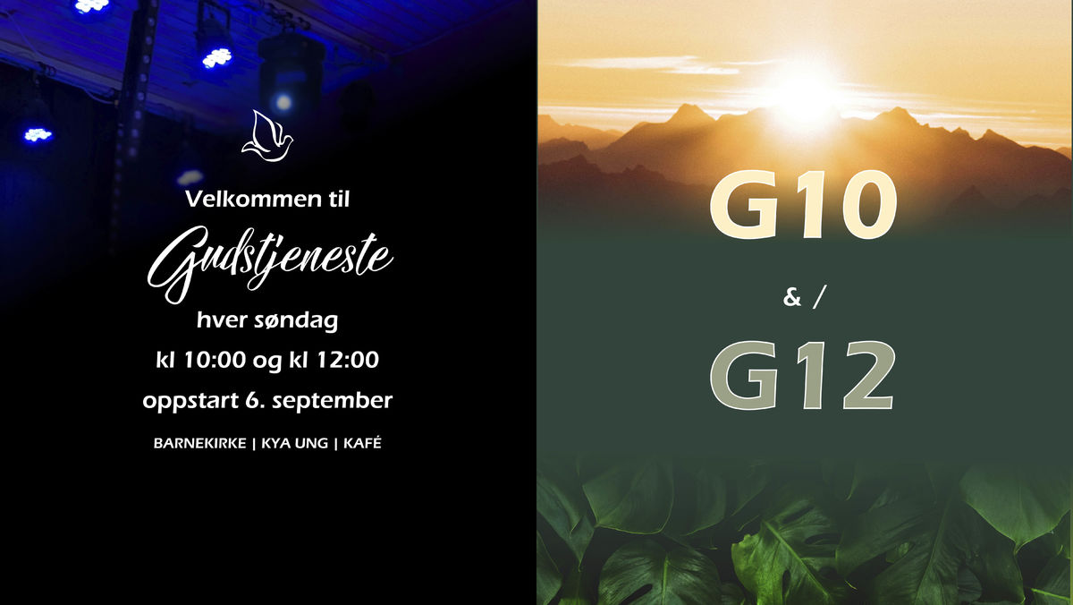 Gudstjeneste kl 10:00
