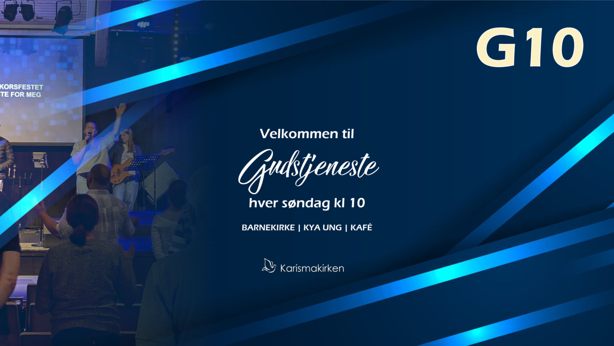 Gudstjeneste kl 10:00