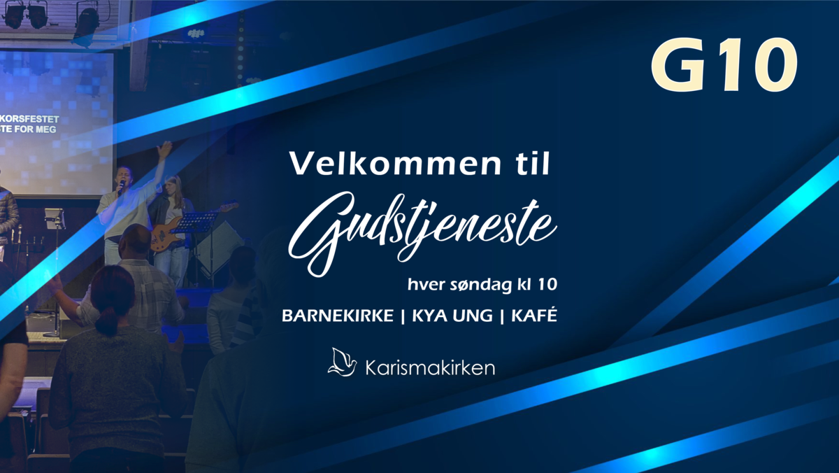Gudstjeneste kl 10:00