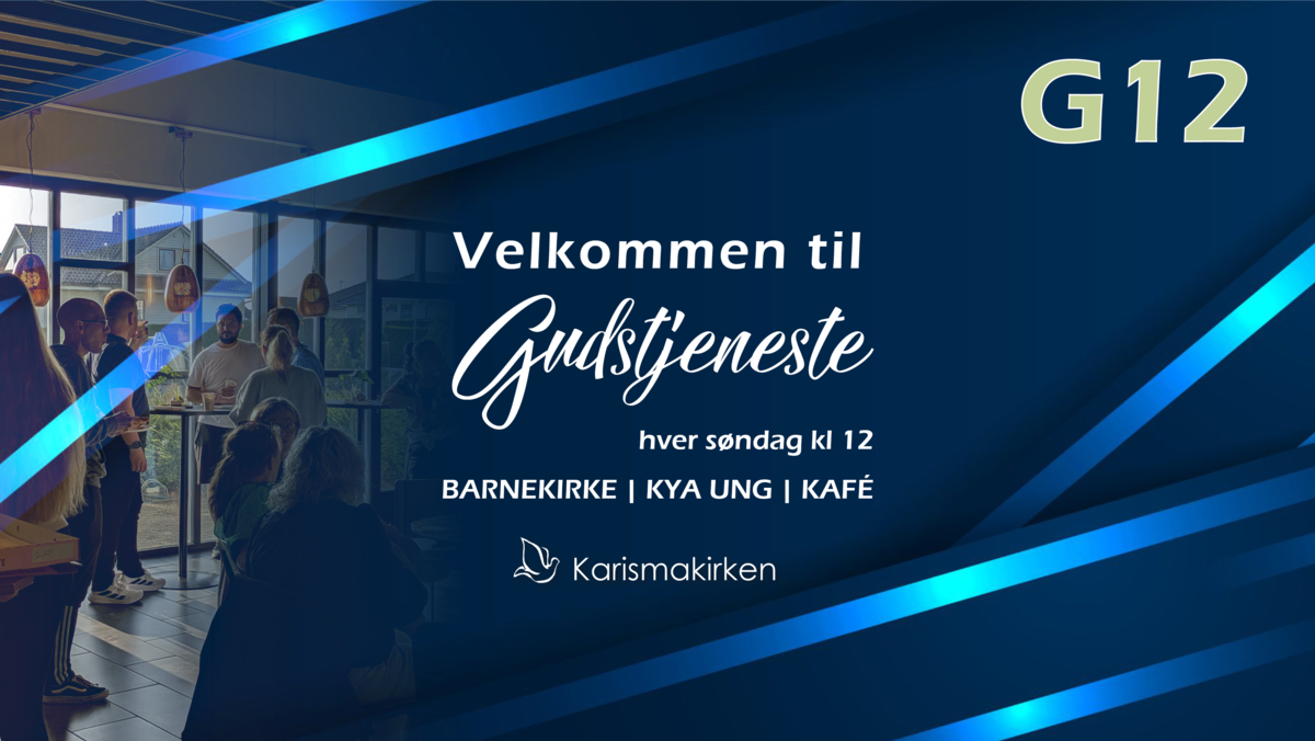 Gudstjeneste kl 12:00