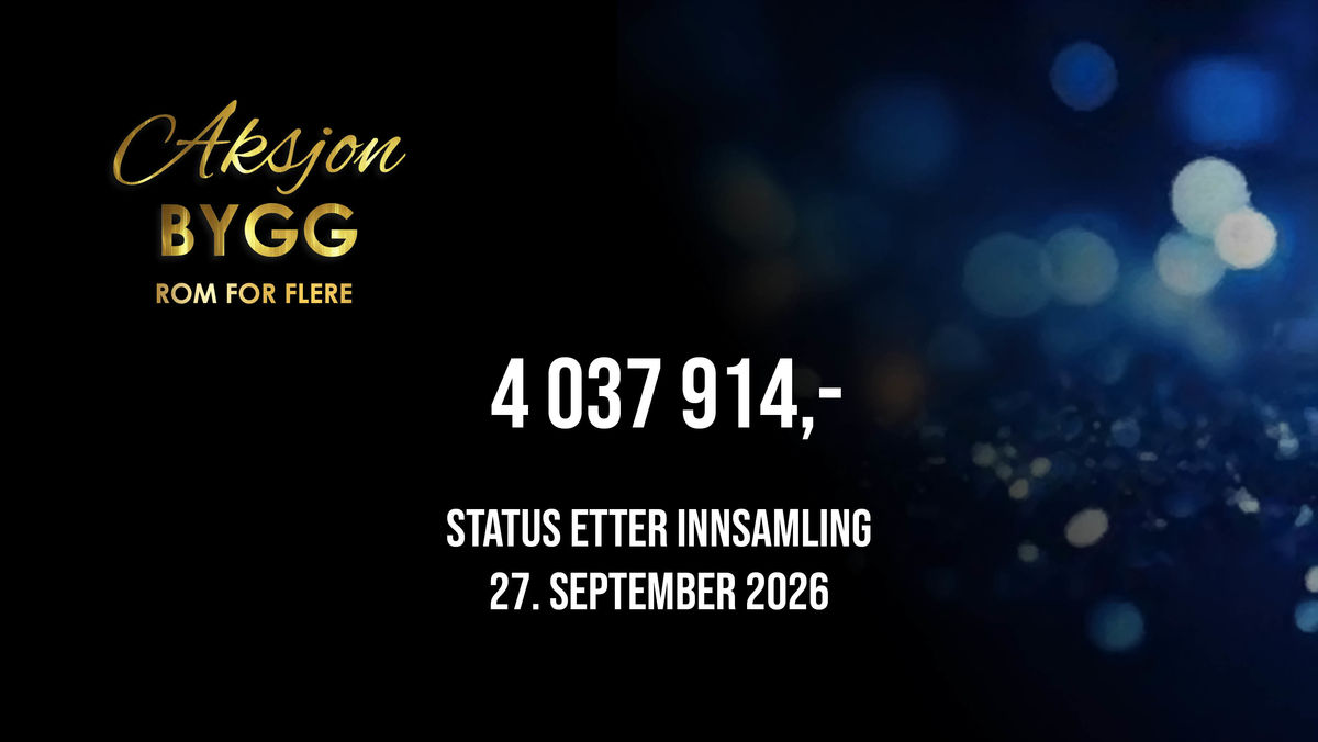 Aksjon Bygg har passert 4. mill!