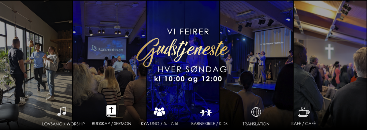 En gudstjeneste - to tidspunkt