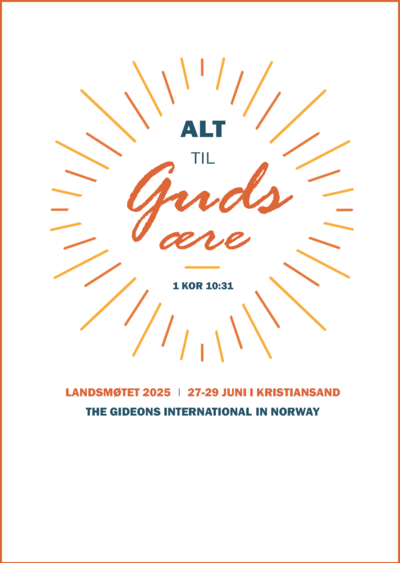 Landsmøtet 2025 I 27-29 juni i Kristiansand