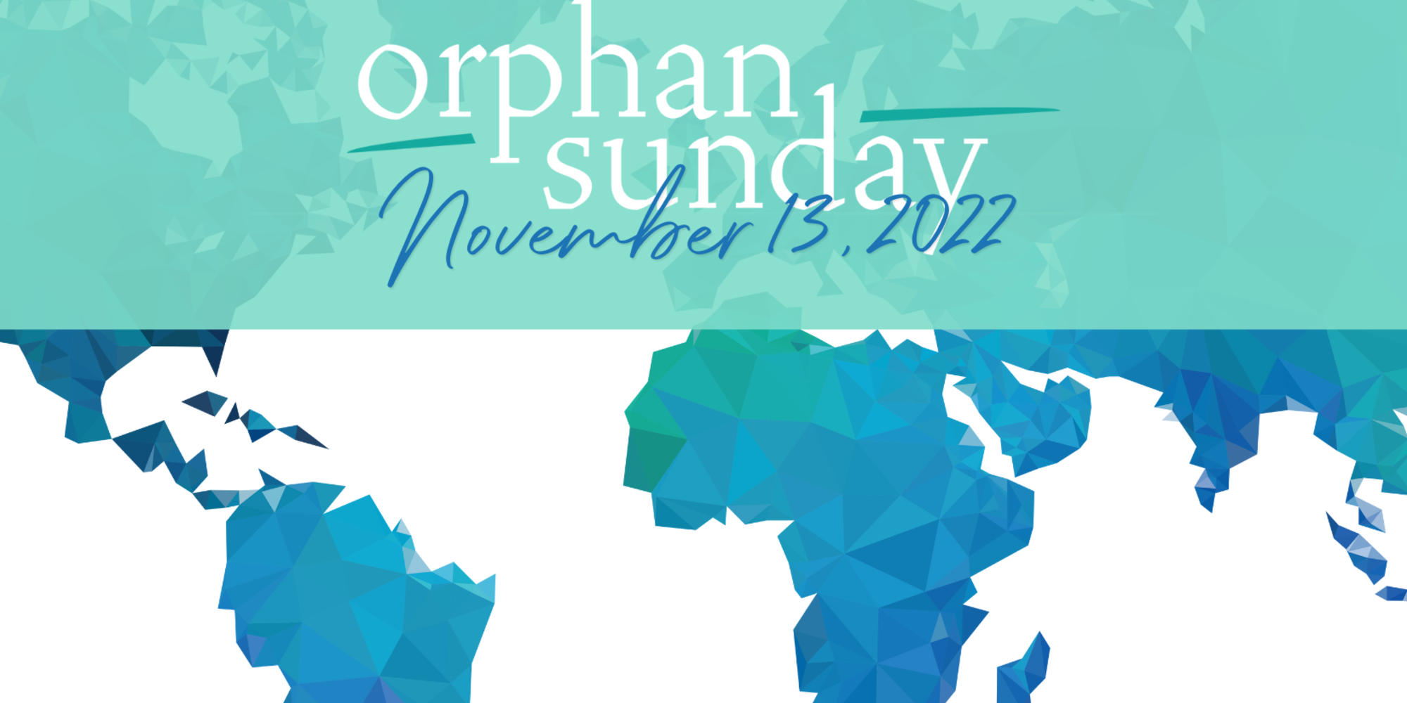 Let's pray together for a world without orphans