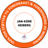 Foredragsholder Jan Kåre Heiberg