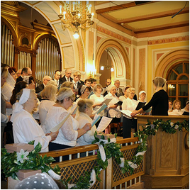 Предпасхальное богослужение в Московской центральной церкви (с аудио)