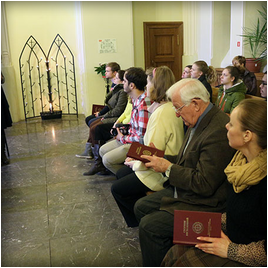 Фоторепортаж о торжественном собрании, посвящённом 140-летию Русской Библии