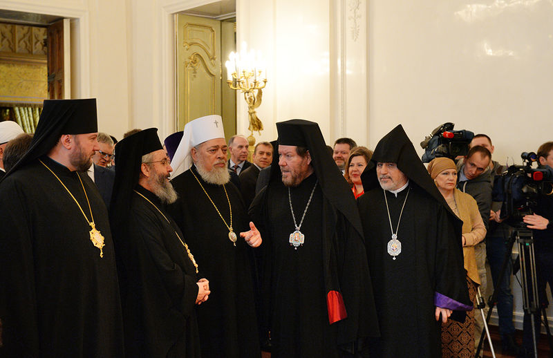 Епископы РОСХВЕ приняли участие в пасхальном приёме МИД РФ