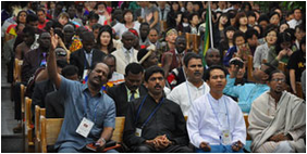 Со 2 по 9 октября 2011 года в Южной Корее, г.Сеул проходила ежегодная международная миссионерская конференция 2011 (WEMI).
