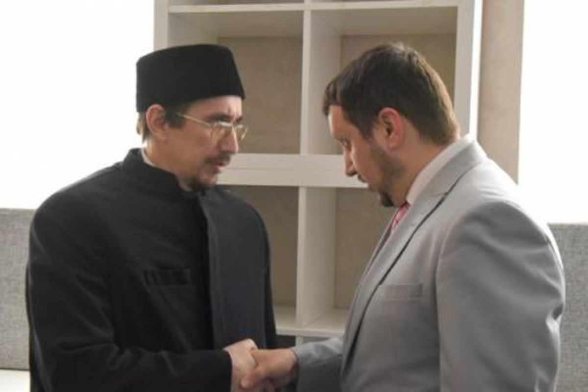 Пастор Сергей Киреев поздравил председателя РДУМ с переизбранием