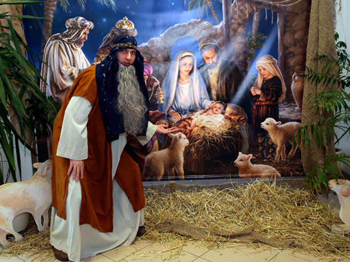 Рождественский праздник в московской церкви ЕХБ Голгофа