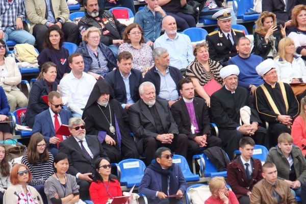 Епископ Сергей Ряховский посетил открытие празднования 870-летия Москвы