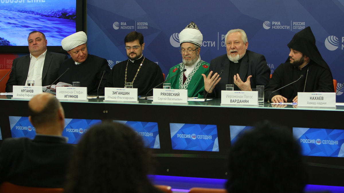 В Москве прошла пресс-конференция по итогам визита в Сирию делегации Межрелигиозной рабочей группы