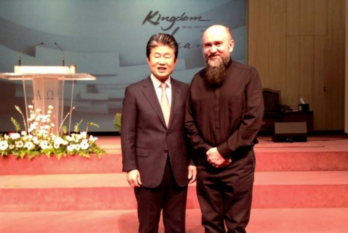 Епископ Альберт Раткин посетил Южную Корею