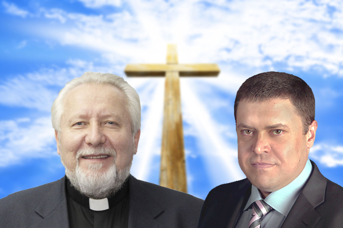 Совместное поздравление епископов Сергея Ряховского и Эдуарда Грабовенко
