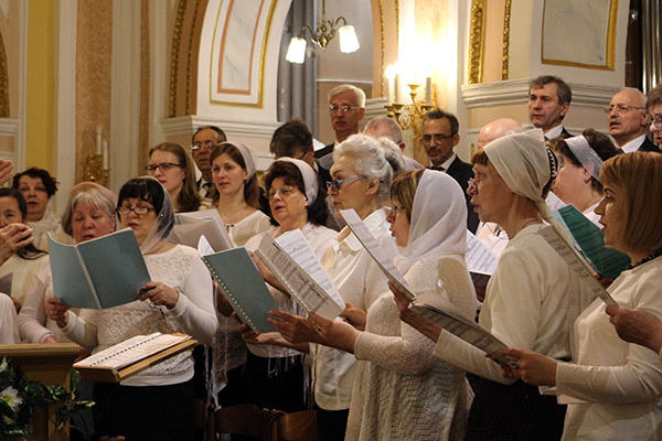 Встреча Пасхи в Московской центральной церкви ЕХБ (фото + проповеди)