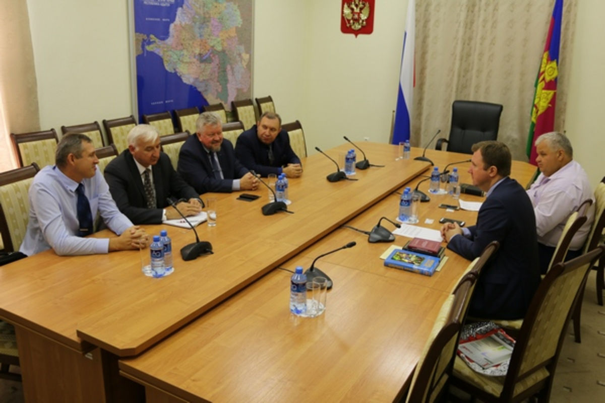 Встреча руководства РС ЕХБ с Администрацией Краснодарского края