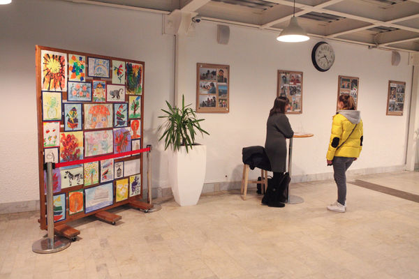 Выставка работ особенных детей