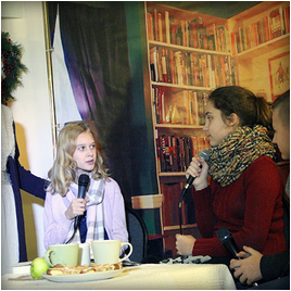 Фоторепортаж о Рождественском спектакле в Москве