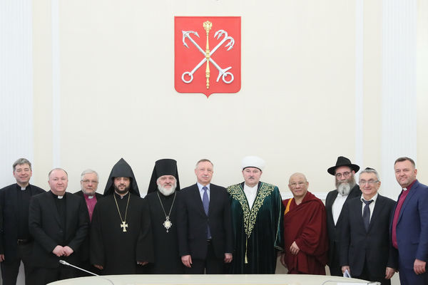 Епископ Дмитрий Шатров принял участие во встрече с ВРИО Губернатора Санкт-Петербурга