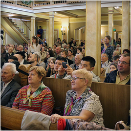 Фоторепортаж о праздновании Пасхи в Московской центральной церкви ЕХБ