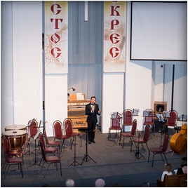 Открытие IV сезона органных концертов в московской церкви «Голгофа»