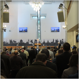 Открытие конференция "Церковь, влияющая на общество", Санкт-Петербург