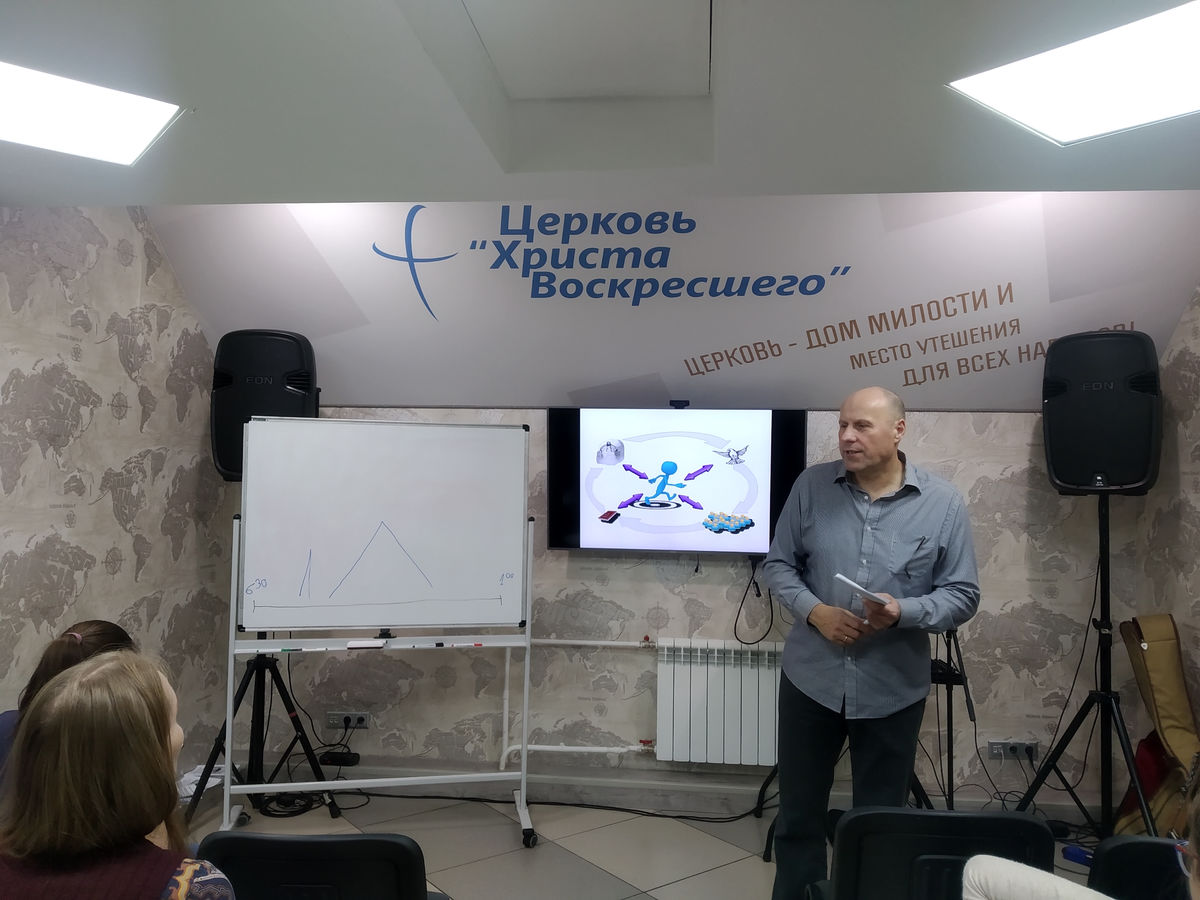 В церкви «Христа Воскресшего» прошли семинары с Романом Барановски