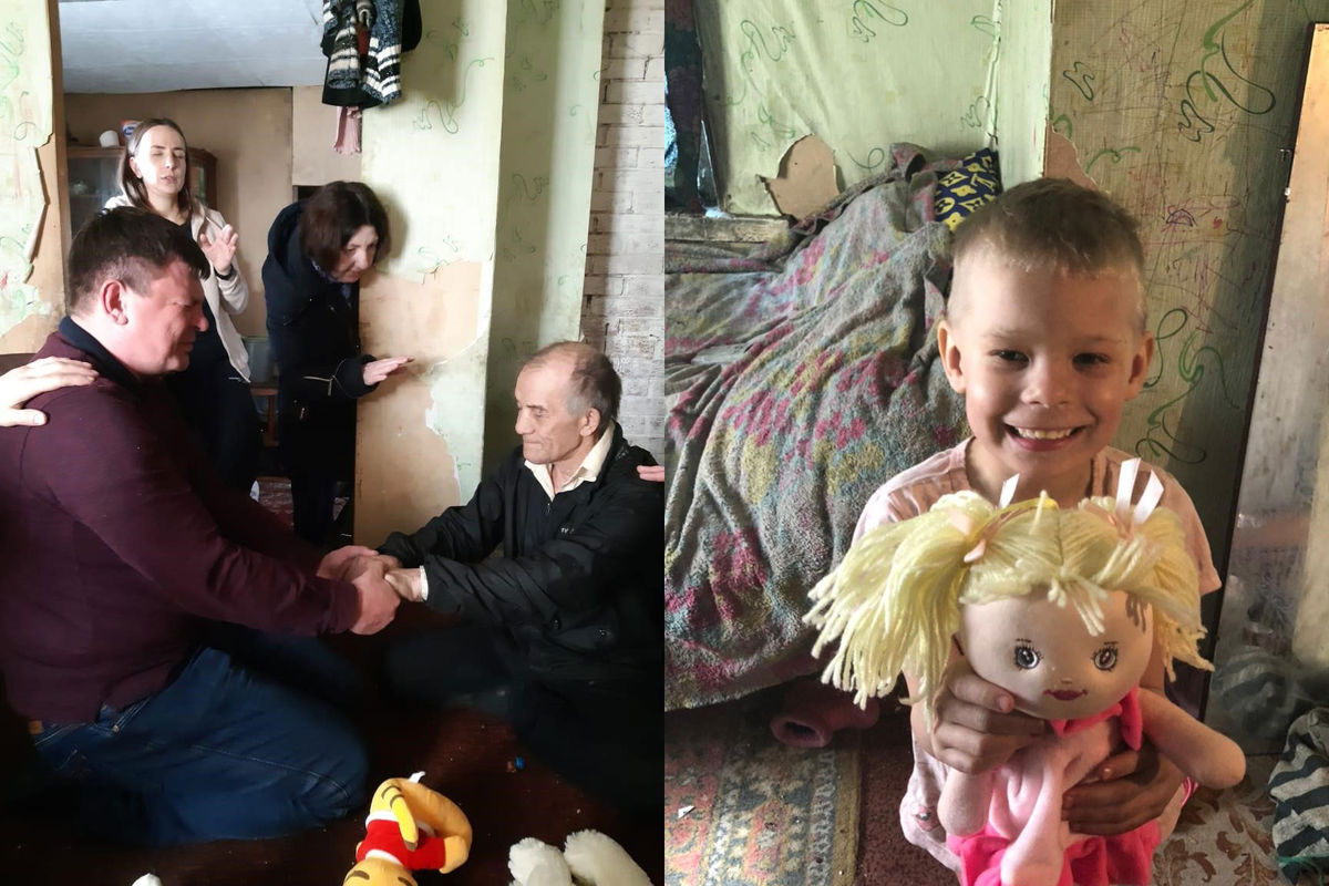 Прихожане «Краеугольного камня» занялись благоустройством дома инвалида в Новосибирской области