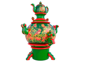 Самовар Палех