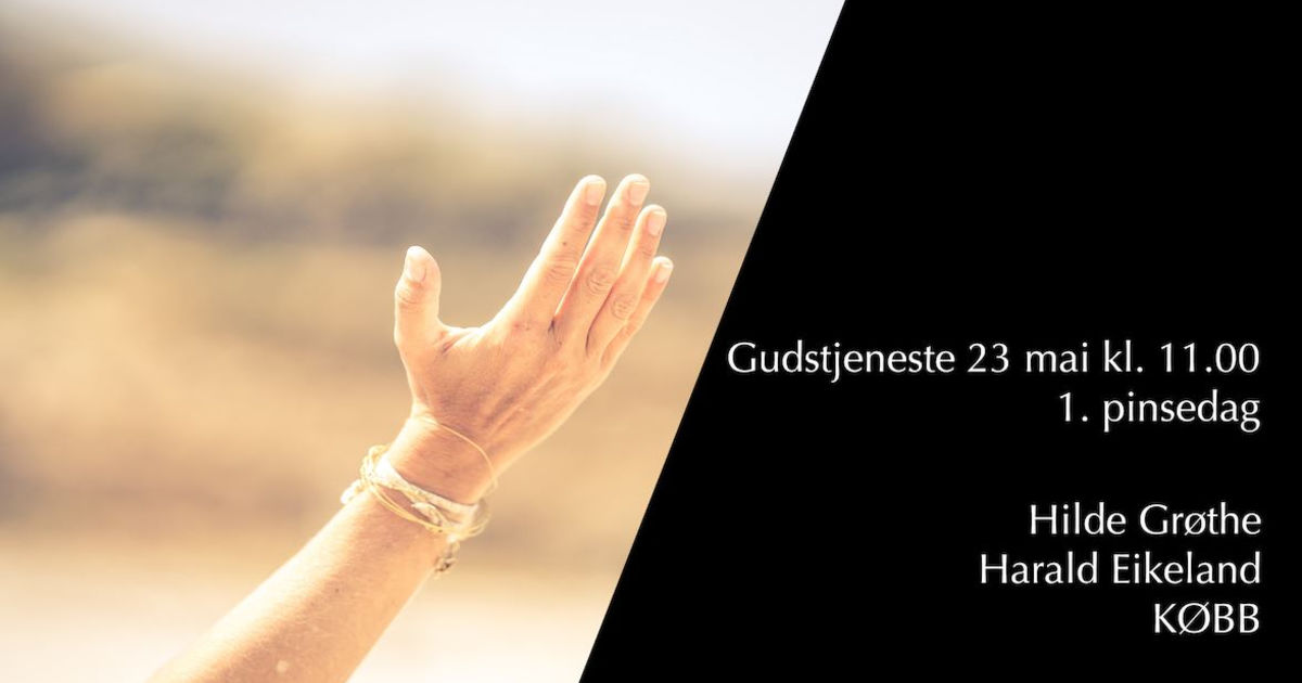 Gudstjeneste 1. pinsedag