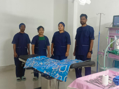 Ny operasjonsstue i Bangladesh