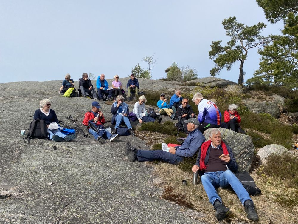 Vandretur med kjerka